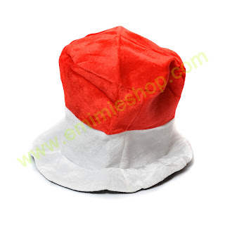 topi bola merah putih
